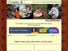 Tablet Screenshot of country.dj